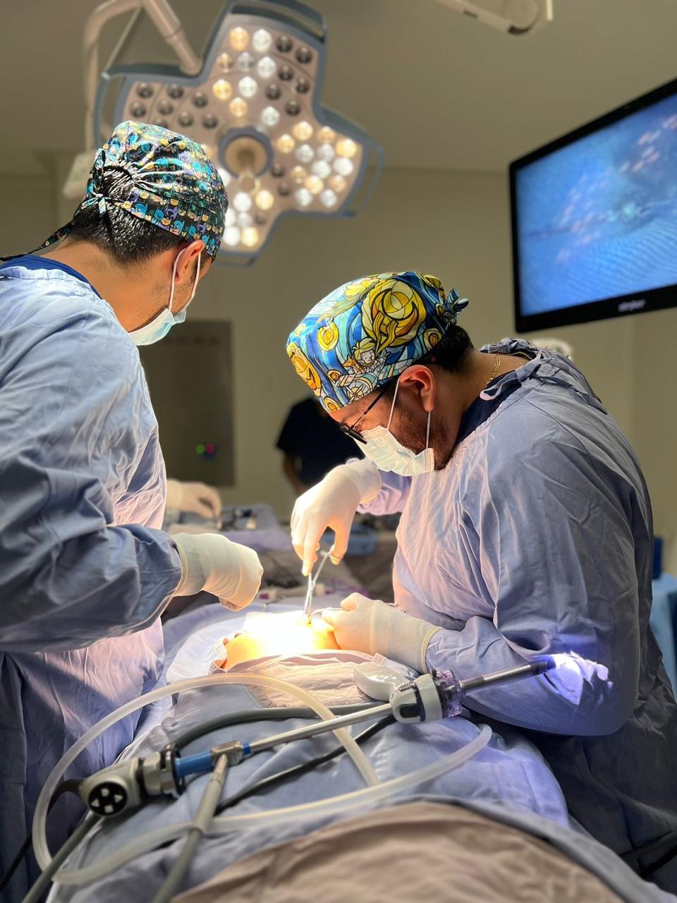 Procedimiento quirúrgico realizado por el Dr. Manuel José Rodríguez Trejo