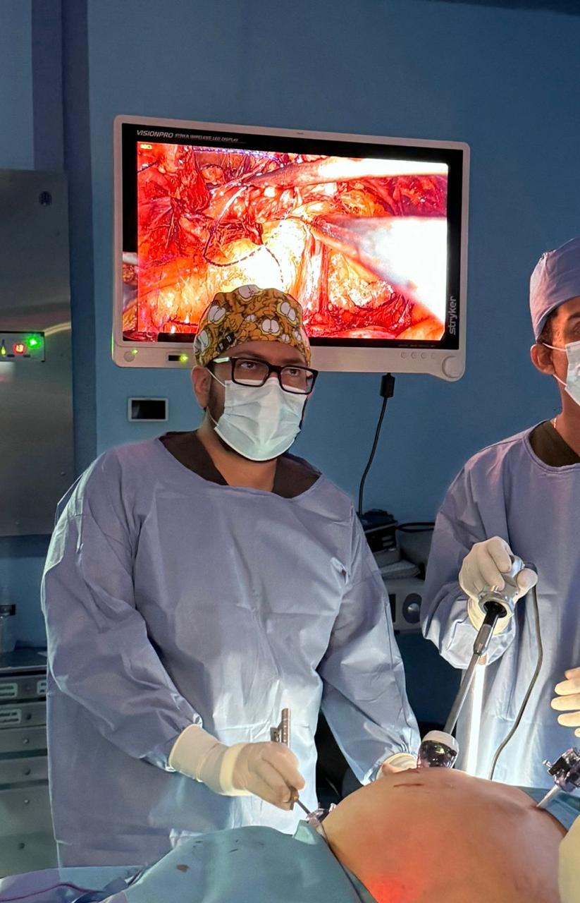 Procedimiento quirúrgico realizado por el Dr. Manuel José Rodríguez Trejo